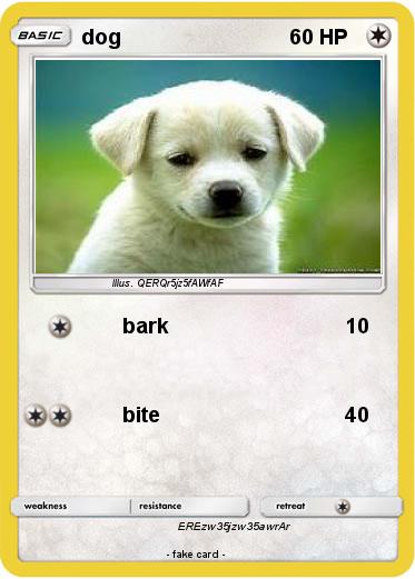 Pokemon dog