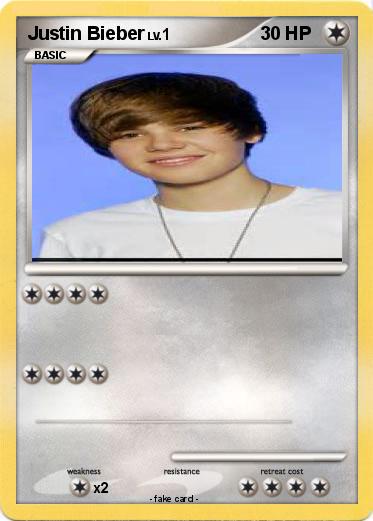 Pokemon Justin Bieber