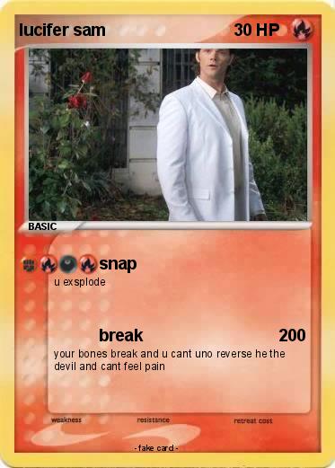 Pokemon lucifer sam
