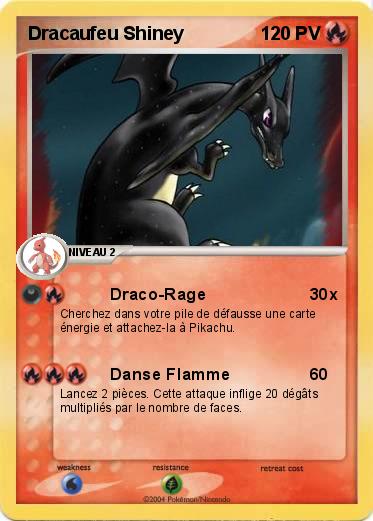 Pokemon Dracaufeu Shiney