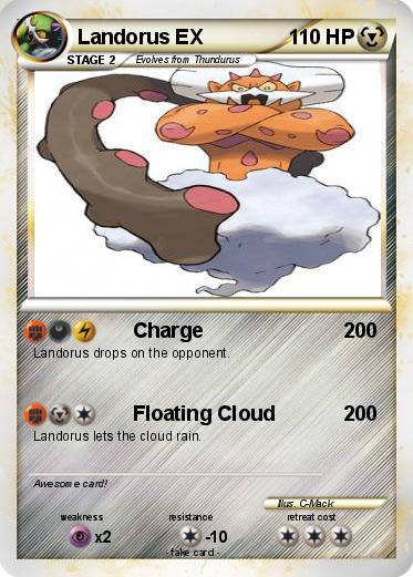 Pokemon Landorus EX