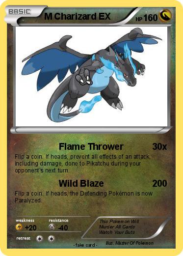 Pokemon M Charizard EX