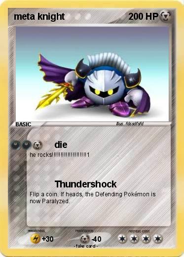 Pokemon meta knight