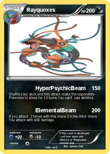 Pokemon Rayquoxes