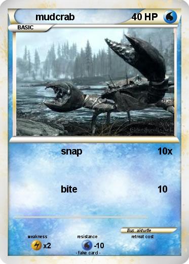 Pokemon mudcrab