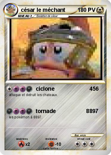 Pokemon césar le méchant