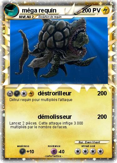 Pokemon méga requin