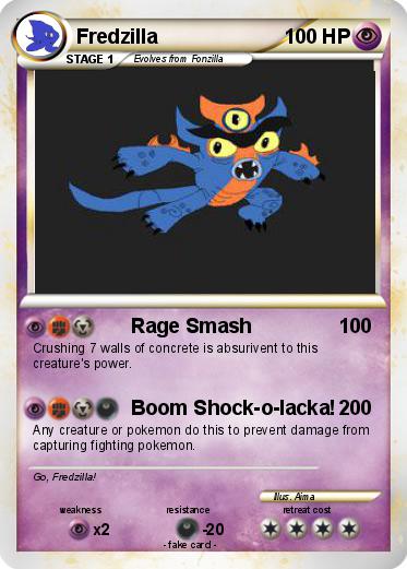 Pokemon Fredzilla