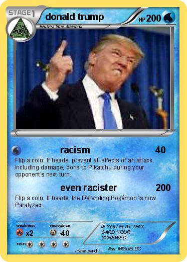 Pokemon donald trump
