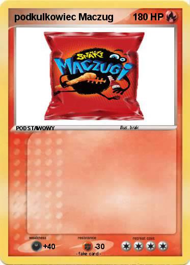 Pokemon podkulkowiec Maczug