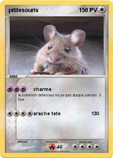 Pokemon pititesouris