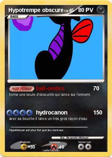 Pokemon Hypotrempe obscure