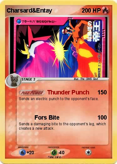 Pokemon Charsard&Entay