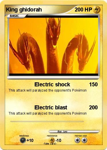Pokemon King ghidorah