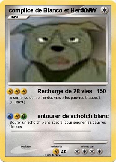 Pokemon complice de Blanco et Hermann