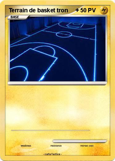 Pokemon Terrain de basket tron     +