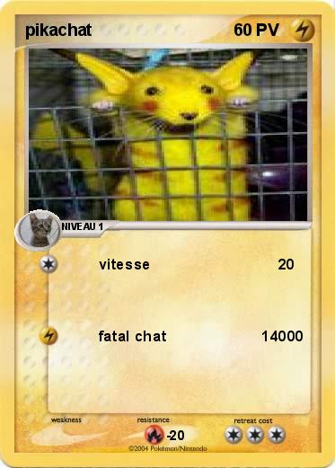 Pokemon pikachat