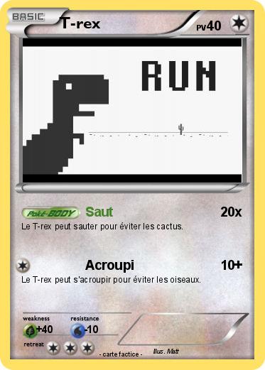 Pokemon T-rex