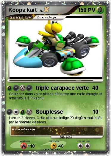 Pokemon Koopa kart
