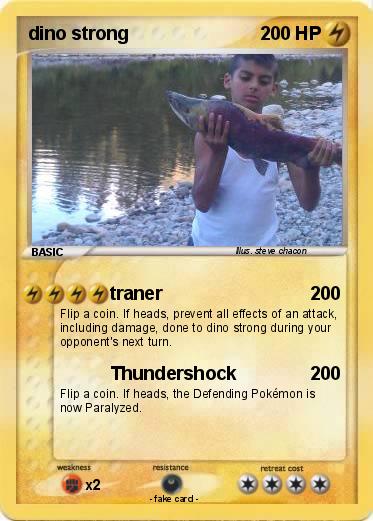 Pokemon dino strong