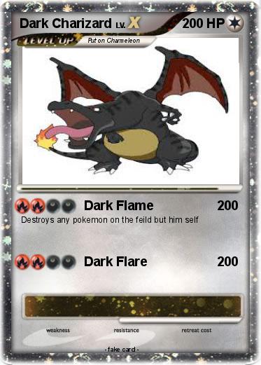Pokemon Dark Charizard