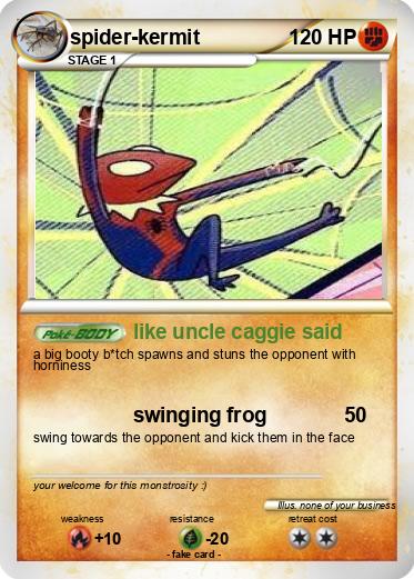 Pokemon spider-kermit
