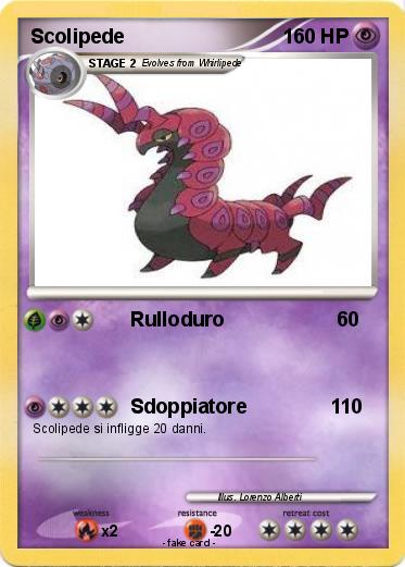 Pokemon Scolipede