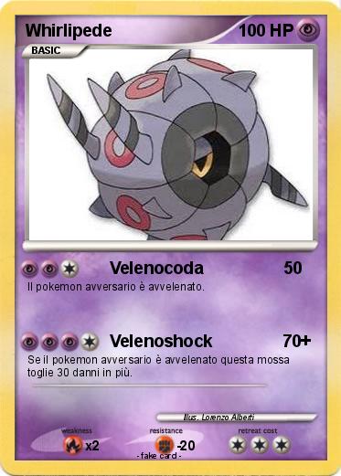Pokemon Whirlipede