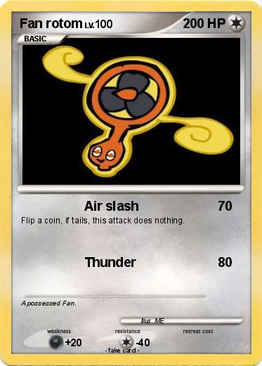 Pokemon Fan rotom