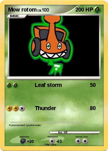 Pokemon Mow rotom