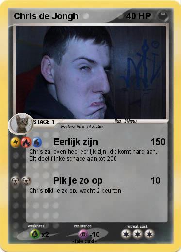 Pokemon Chris de Jongh