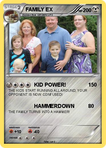 Pokemon FAMILY EX