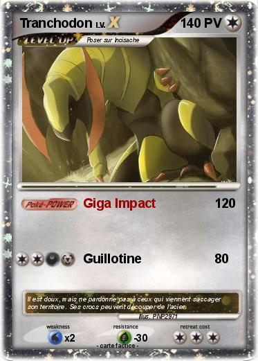 Pokemon Tranchodon