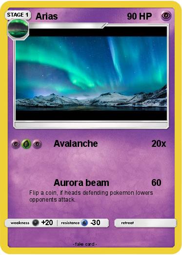 Pokemon Arias
