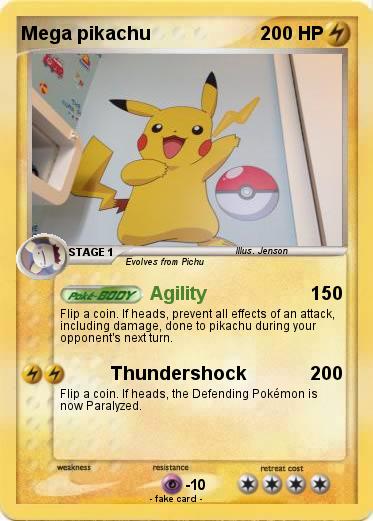 Pokemon Mega pikachu