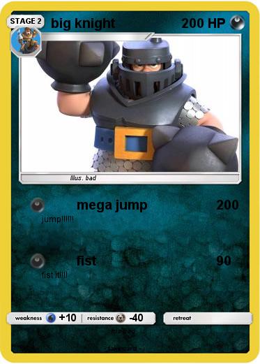 Pokemon big knight