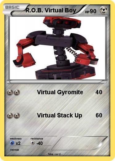 Pokemon R.O.B. Virtual Boy