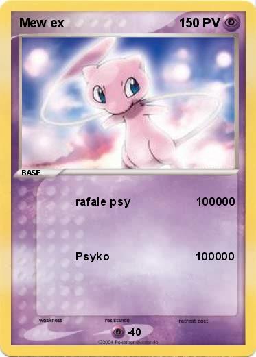 Pokemon Mew ex