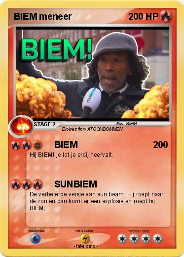 Pokemon BIEM meneer