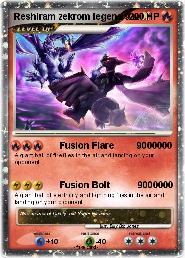 Pokemon Reshiram zekrom legend 9