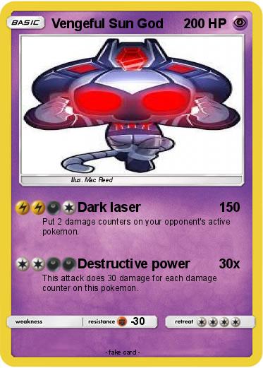 Pokemon Vengeful Sun God