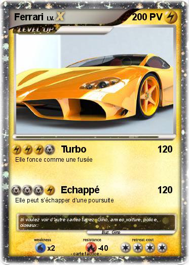 Pokemon Ferrari