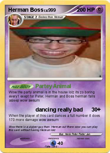 Pokemon Herman Boss