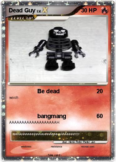 Pokemon Dead Guy