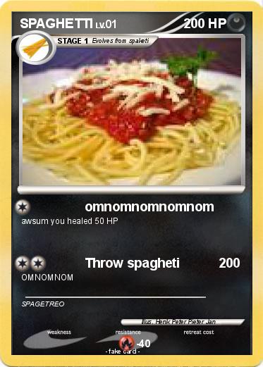 Pokemon SPAGHETTI