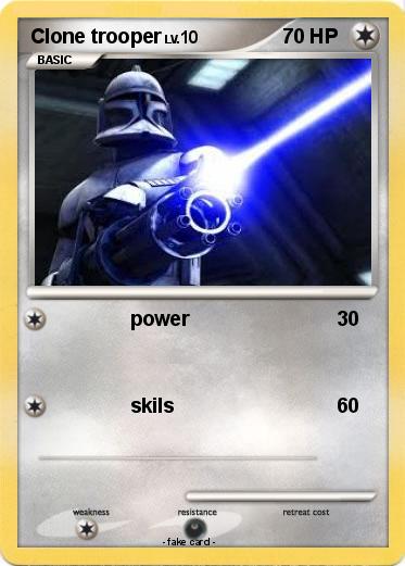 Pokemon Clone trooper