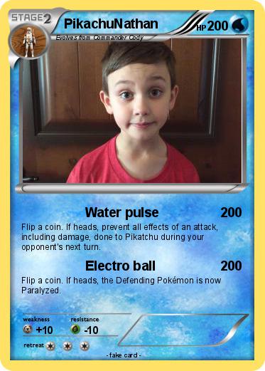 Pokemon PikachuNathan