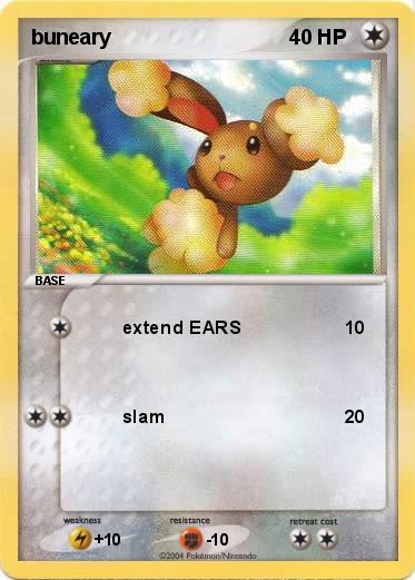 Pokemon buneary