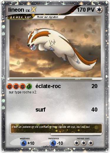 Pokemon lineon