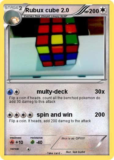 Pokemon Rubux cube 2.0